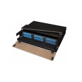 Schwarze Schubschublade Typ 48 Port Faser Patch Panel